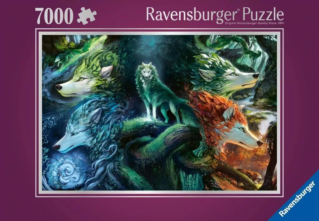 Puzzle 2D: Wilki 7000el - tantis.pl