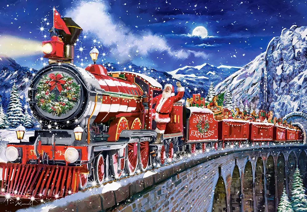 Puzzle 1000 Santa's Coming to Town CASTOR - tantis.pl