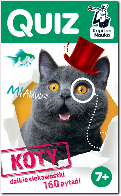Quiz. Koty. Kapitan nauka - tantis.pl