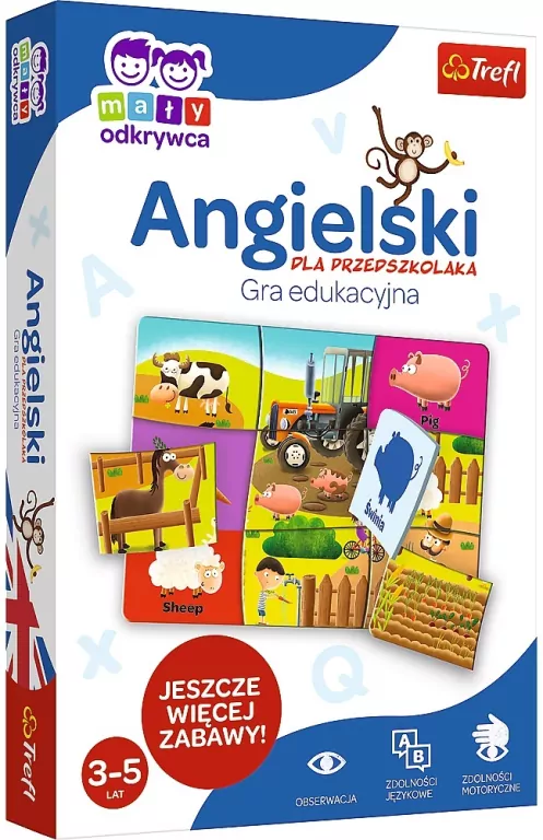 Angielski dla przedszkolaka. Gra edukacyjna - tantis.pl