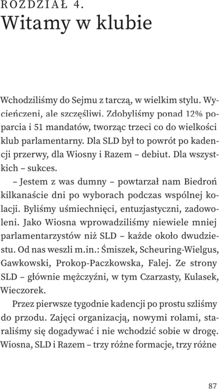 Kulisy Lewicy. Eliminacja. Chciwość. Strach - tantis.pl