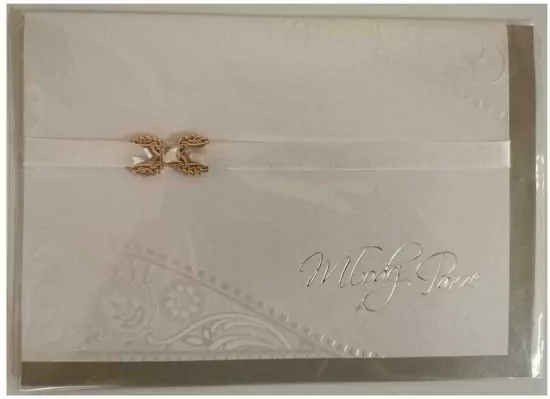 Karnet ślubny B6 Premium 26 + koperta