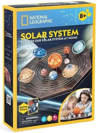 Puzzle 3D. National Geographic. Układ Słoneczny - tantis.pl