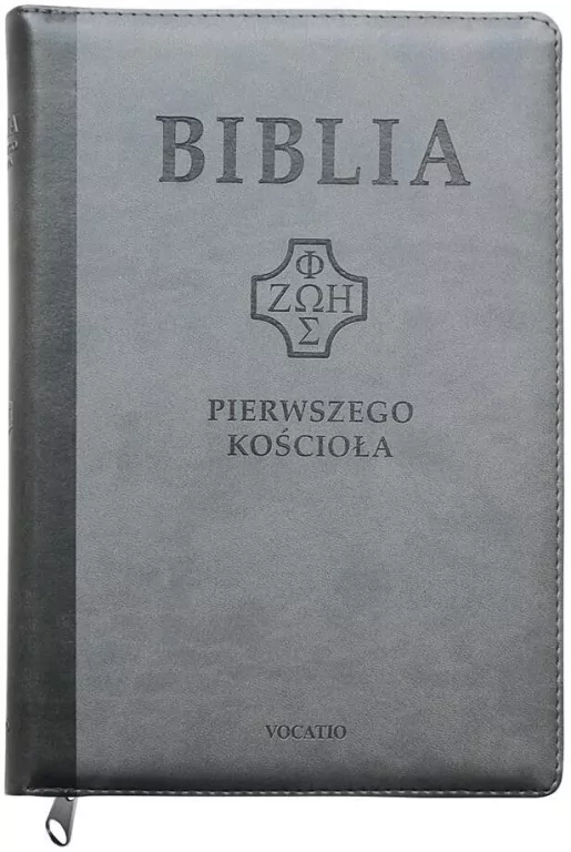 Biblia pierwszego Kościoła. Szara z paginatorami - tantis.pl