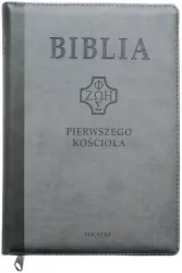 Biblia pierwszego Kościoła. Szara z paginatorami