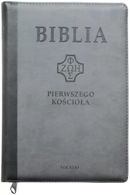 Biblia pierwszego Kościoła. Szara z paginatorami