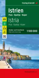 Mapa Istria Pula 1:100 000