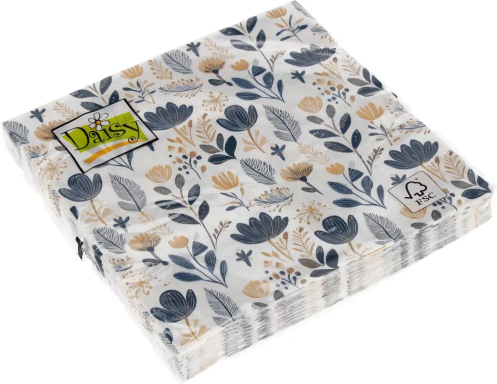 SERWETKA PAP 3W 330X330 KWIAT 41601 PM OP - tantis.pl