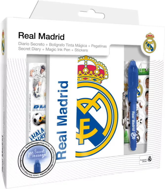 Pamiętnik z magicznym długopisem Real Madrid RM00024 - tantis.pl