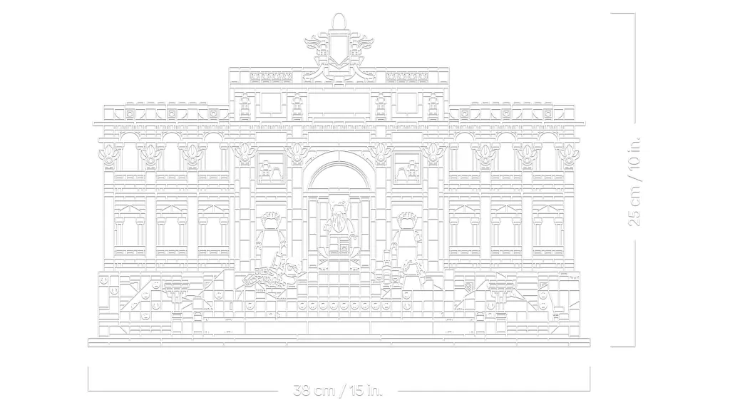 LEGO® Fontanna di Trevi 21062 - tantis.pl