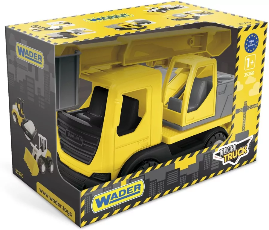Auro Tech Truck zwyżka. Zabawka. Wader - tantis.pl