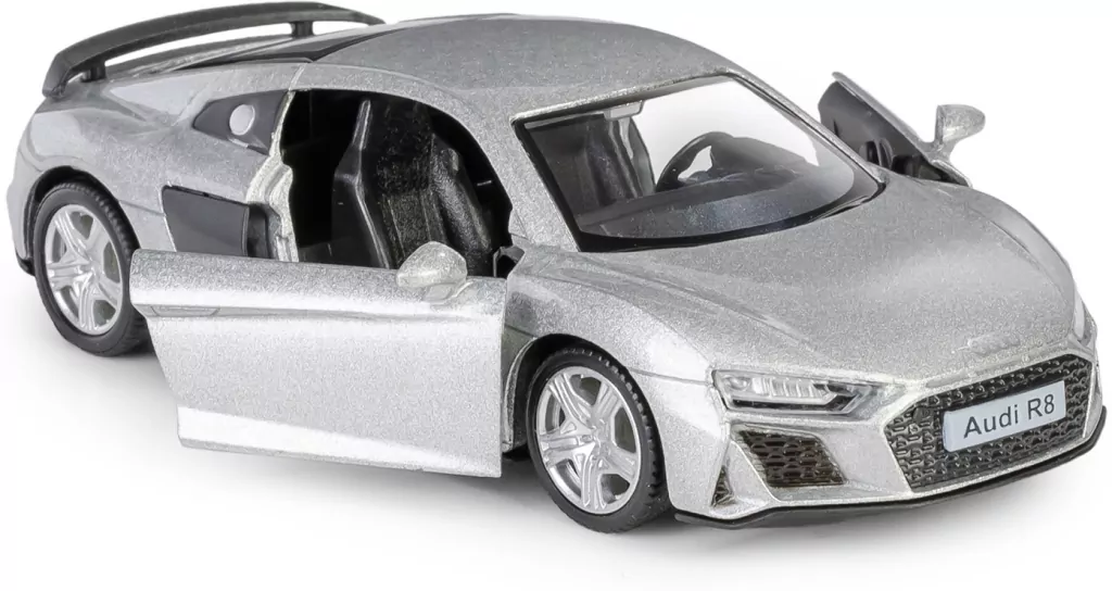 Audi R8 Silver RMZ - tantis.pl