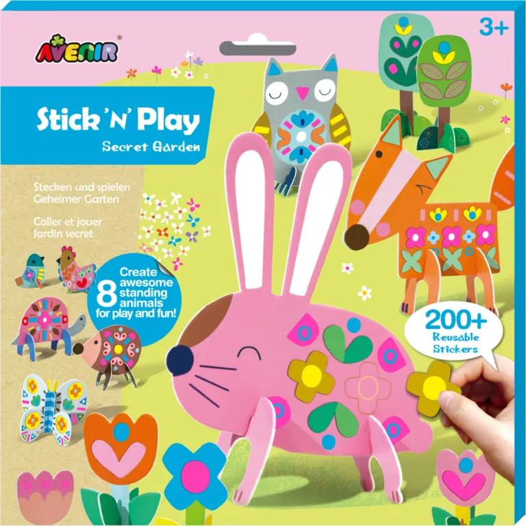 Stick N Play. Sekretny ogród - tantis.pl