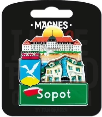 Magnes I love Poland Sopot ILP-MAG-C-SOP-26
