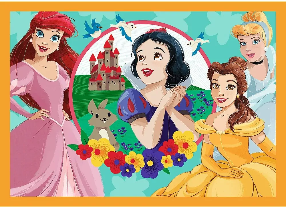 Trefl. Puzzle 4w1. Bajkowe historie - tantis.pl