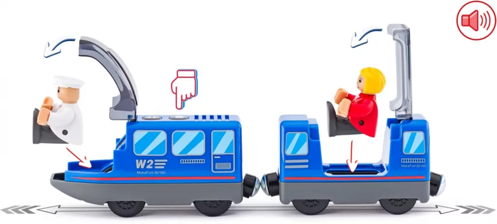 KOLEJKA B/O WAGON AKC 2FIG NIEB PUD - tantis.pl