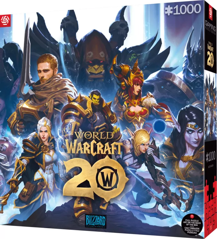 Puzzle 1000 World of Warcraft 20th Anniversary - tantis.pl