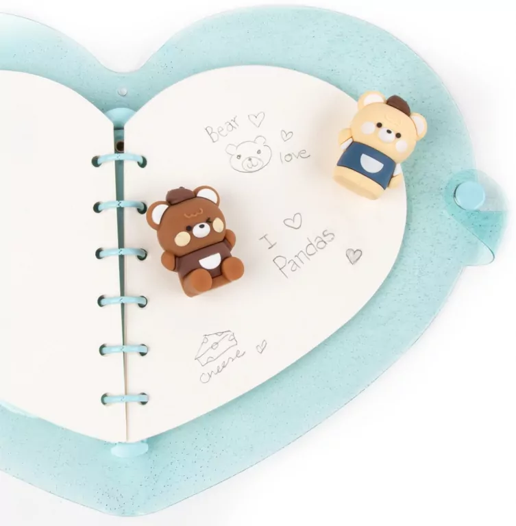 Gumka i temperówka Miś KIDEA - tantis.pl