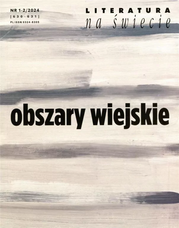 Literatura na świecie 1-2/2024 - tantis.pl