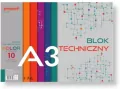 Blok techniczny A3 Premium kolor 180g 10 arkuszy - tantis.pl