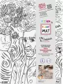 Mata transparentna Vincent Van Gogh Funny Mat - tantis.pl