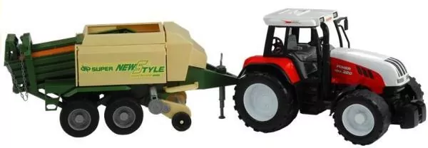 Traktor z przyczepą 65cm - tantis.pl