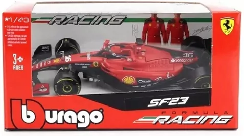 Ferrari Racing 2023 Season #16 Leclerc BBURAGO - tantis.pl