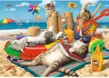 Puzzle 1011. Hiden Shapes Kocie wakacje. 10674 - tantis.pl