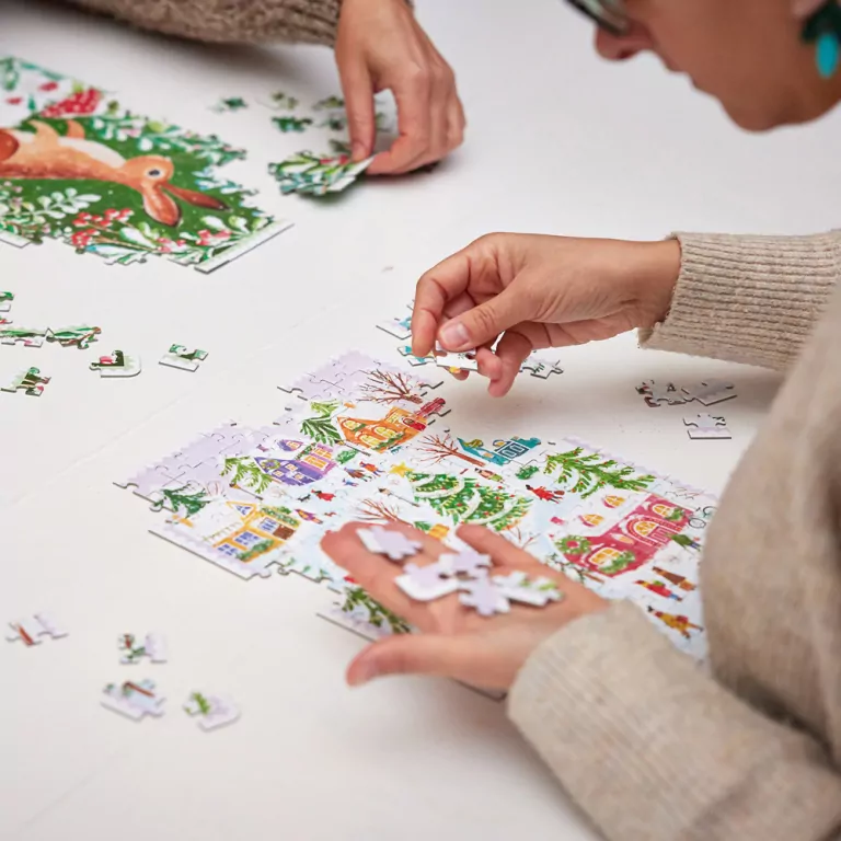 Puzzlove CzuCzu Zimowe spotkania 150el - tantis.pl