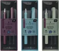Zestaw pióro wieczne + 2 naboje w etui Academy mix - tantis.pl