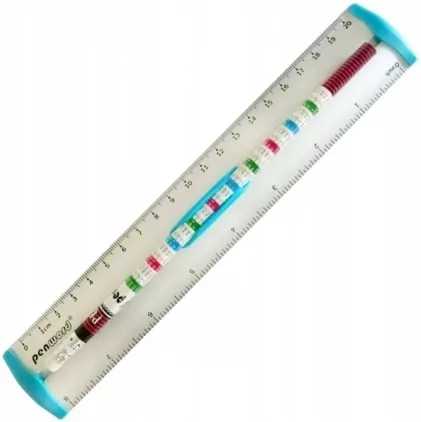 Linijka aluminiowa 20cm MIX - tantis.pl