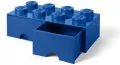 LEGO(R) pojemnik klocek z szufladami ósemka nieb... - tantis.pl