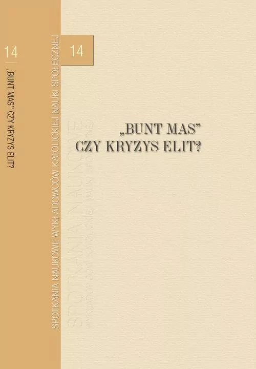"Bunt mas" czy kryzys elit? - tantis.pl