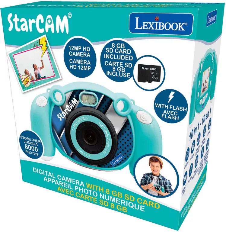 Kamera i aparat fotograficzny HD Starcam Lexibook DJ080 - tantis.pl