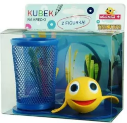 Tisso-Toys. Przybornik biurkowy z figurką. Rybka MiniMini