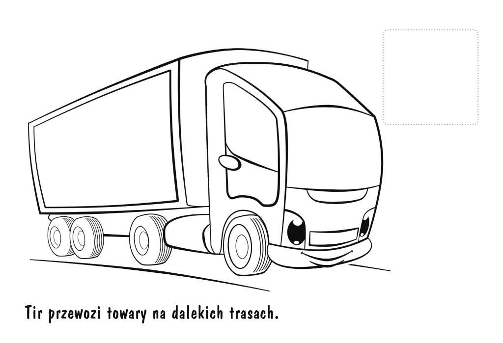 Auta. Moja kolorowanka z naklejkami - tantis.pl