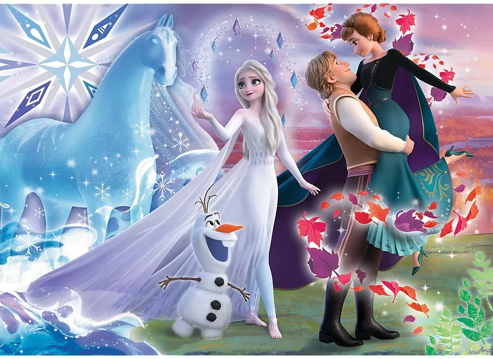 Trefl. Puzzle 200. Magiczny świat sióstr. Frozen 2 - tantis.pl
