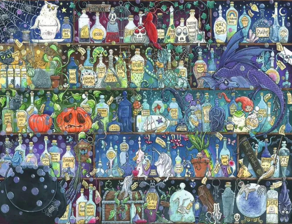 Puzzle 2000. Trucizny i mikstury - tantis.pl