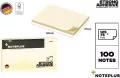 Karteczki samoprzylepne 125x75mm 100K żółte - tantis.pl