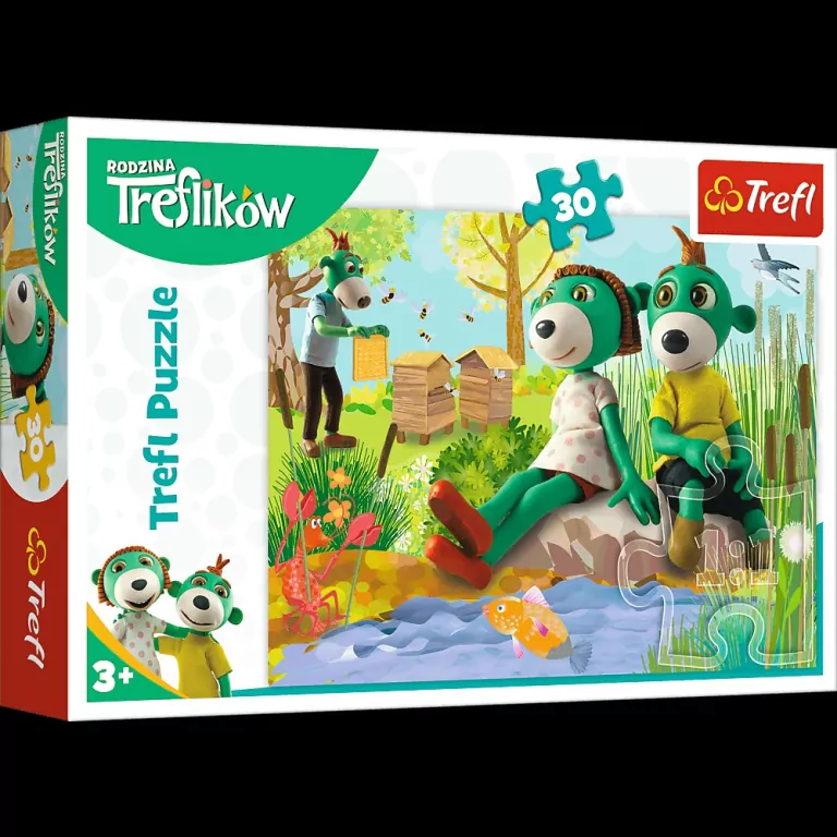 Puzzle 30. Trefliki nad stawem - tantis.pl