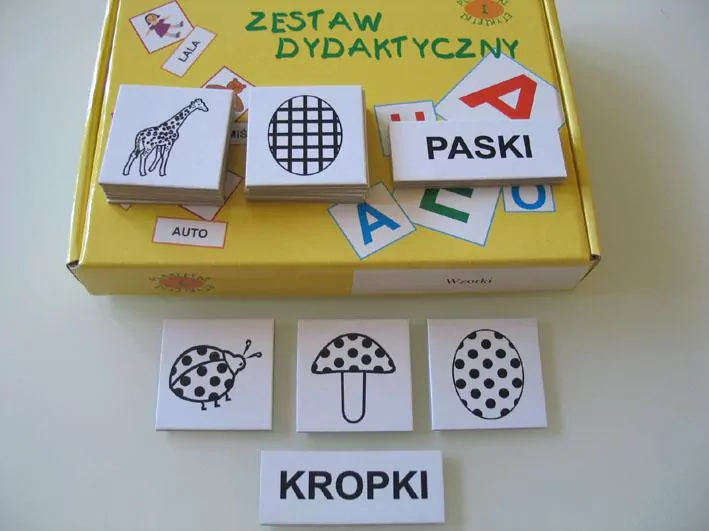 Zestaw dydaktyczny. Wzorki - tantis.pl