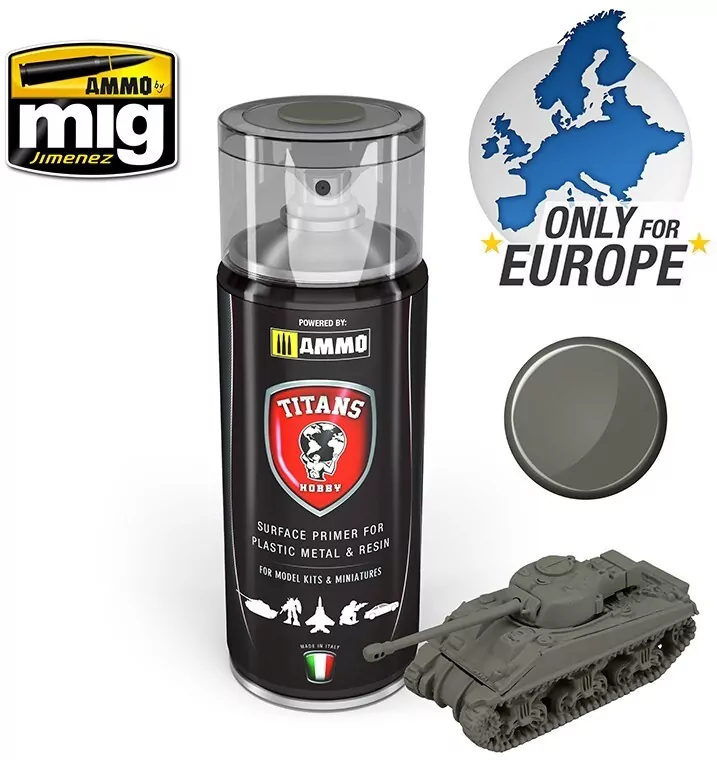Ammo: Titans Matt Primer - German Field Grey - tantis.pl