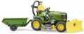 Traktorek John Deere, z figurką ogrodnika - tantis.pl