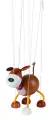 Drewniana marionetka. Pies - tantis.pl