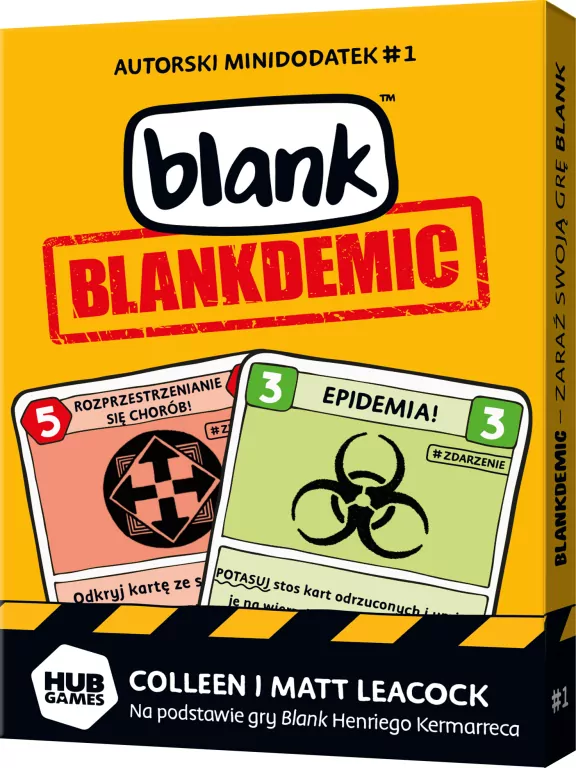 Blank: Blankdemic. Dodatek do gry. - tantis.pl