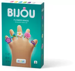 Hey Clay Bijou. Flower rings