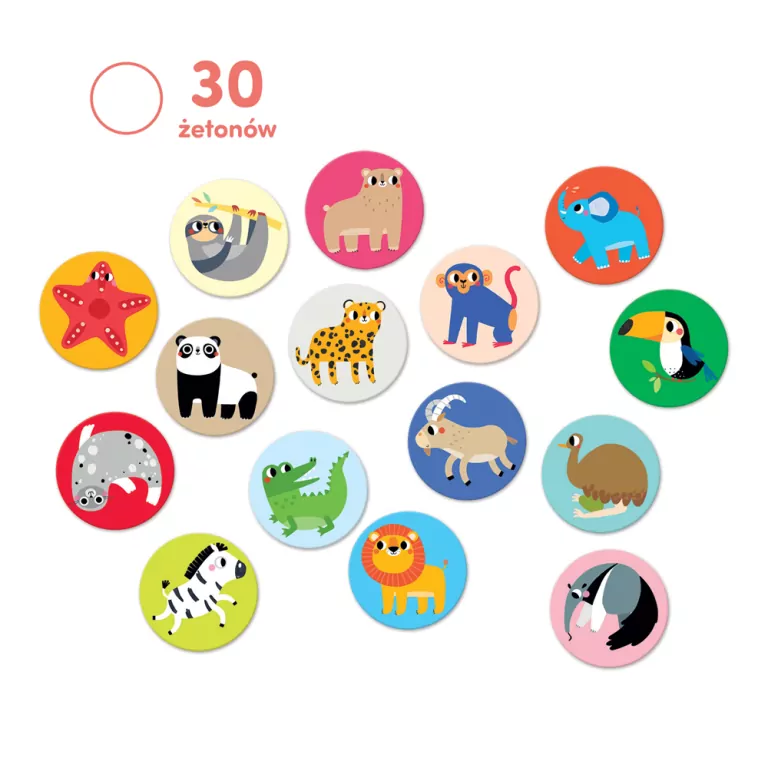 CzuCzu. Memorki Dzikie zwierzęta 2+ - tantis.pl