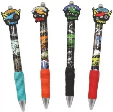 Colorino, Długopis wymazywalny automatyczny - Cars/Truck, 1 szt. (80426PTR) - tantis.pl