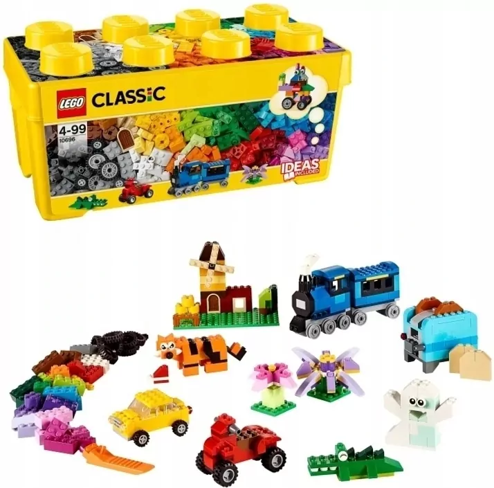 LEGO® Classic. Kreatywne klocki LEGO®, średnie pudełko. 10696 - tantis.pl