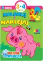 Koloruj i naklejaj. Wiejskie zwierzęta - tantis.pl